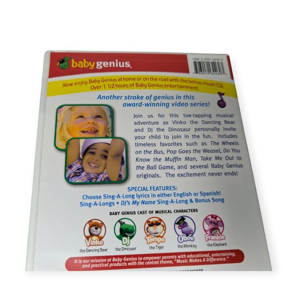 Baby Genius Favorite Children's Songs DVD Sealed-2006 - Picture 10 of 11